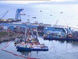 Comienzan los trabajos para reflotar el Costa Concordia 21 meses después de la tragedia
