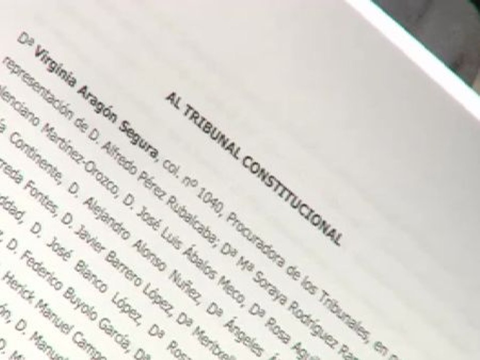 El PSOE presenta el recurso contra la Ley Antidesahucios ante el Constitucional