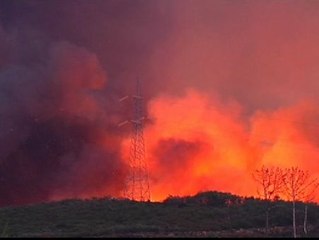 Los incendios en Ourense no dan tregua