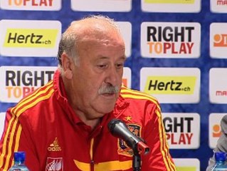 Del Bosque: "Mañana jugarán Valdés y Reina"