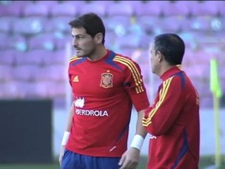 La Selección prepara el partido ante Chile