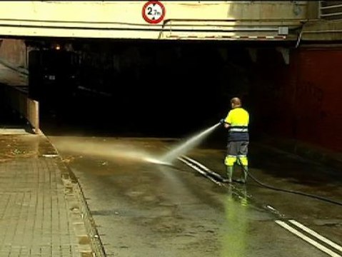 Las fuertes lluvias provocan importantes daños en Cataluña