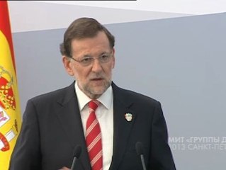 Rajoy: "Los datos del paro de Agosto son alentadores"