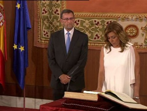 Susana Díaz jura el cargo de presidenta de la Junta de Andalucía