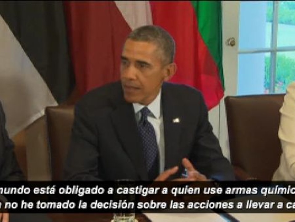 Obama: "Valoramos la posibilidad de una acción limitada"