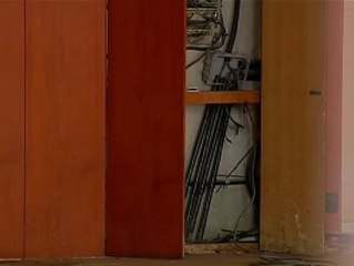 Robo de cobre en el antiguo edificio de Telefónica en Barcelona