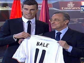 Florentino y Bale posan con el 11