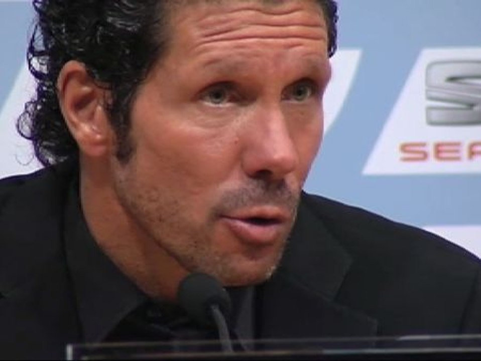 Simeone: "Me siento muy orgulloso de los jugadores"