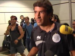 Raúl González ya está en Madrid