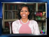 Michelle Obama se atreve con el castellano en un magacín televisivo