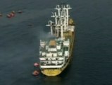 Se hunde un ferry de pasajeros tras chocar con un carguero en Filipinas