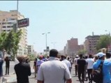 Imágenes de manifestantes siendo tiroteados por el Ejército egipcio en Ismailía