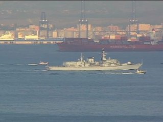 La fragata Westminster ya está en Gibraltar