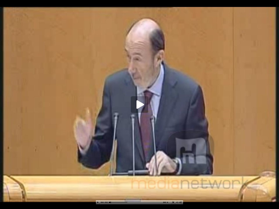 Rubalcaba culmina a Rajoy a dimitir porque "hace daño a España y a la democracia"