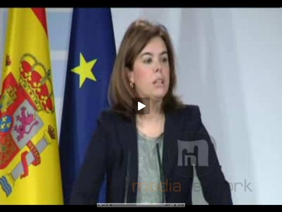 La Vicepresidenta anuncia la reforma de 57 organismos y la supresión de 90 observatorios