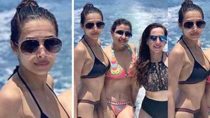 Malaika Arora raises the temperature in a Black bikini | Boldsky