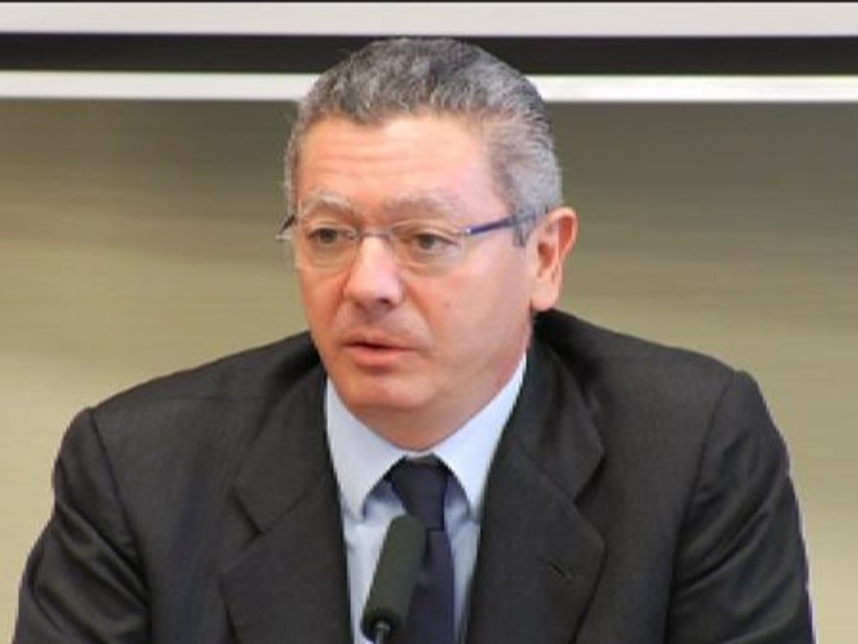 Gallardón asegura que ser ministro de Justicia será su última responsabilidad política