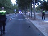Un conductor se da a la fuga tras atropellar mortalmente a un ciclista en Madrid