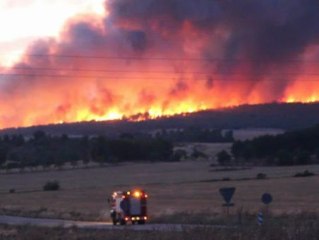Desalojado un campamento en Ayora (Valencia)
