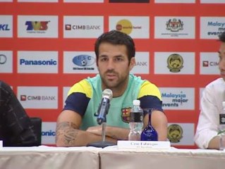 Cesc Fábregas: "Nunca he dudado de seguir en el Barça"