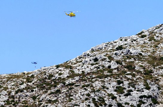 El incendio de Mallorca continúa activo y fuera de control