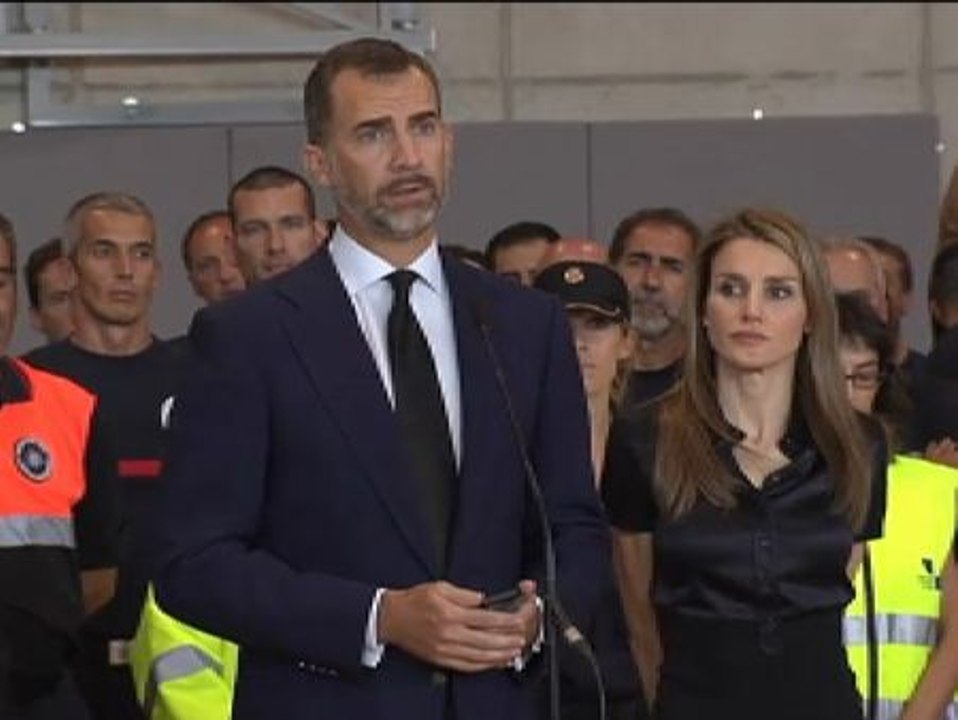 Felipe a los gallegos: "Sois un ejemplo de ciudadanos, estamos orgullosos"