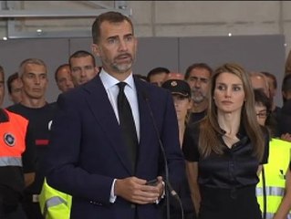 Felipe a los gallegos: "Sois un ejemplo de ciudadanos, estamos orgullosos"