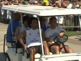 Primer entrenamiento del Real Madrid en Los Angeles