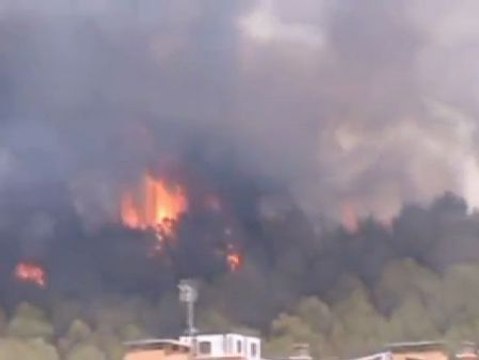 Incendio en Mallorca, el peor desde el año 1999