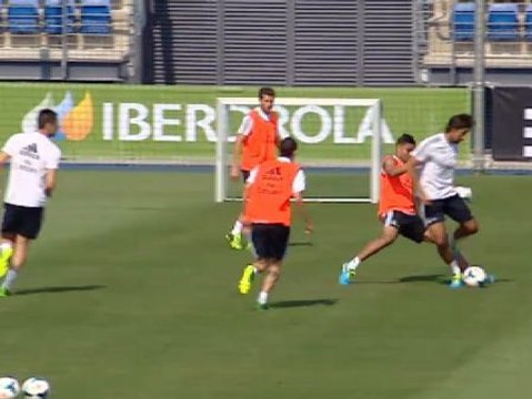 Xabi Alonso vuelve a entrenar con el Real Madrid