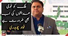 Country still needs military courts: Fawad Chaudhry