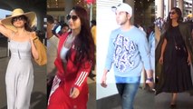 Kangana Ranaut, Nora Fatehi, Rajkummar Rao , Sonam Kapoor & others SPOTTED at Airport |FilmiBeat