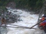 Rescate contrarreloj en China tras las intensas lluvias