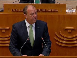 Monago: "Vamos a bajar los impuestos a 430.000 contribuyentes extremeños"