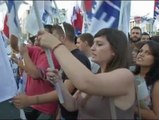 Manifestaciones en Atenas contra el despido de funcionarios