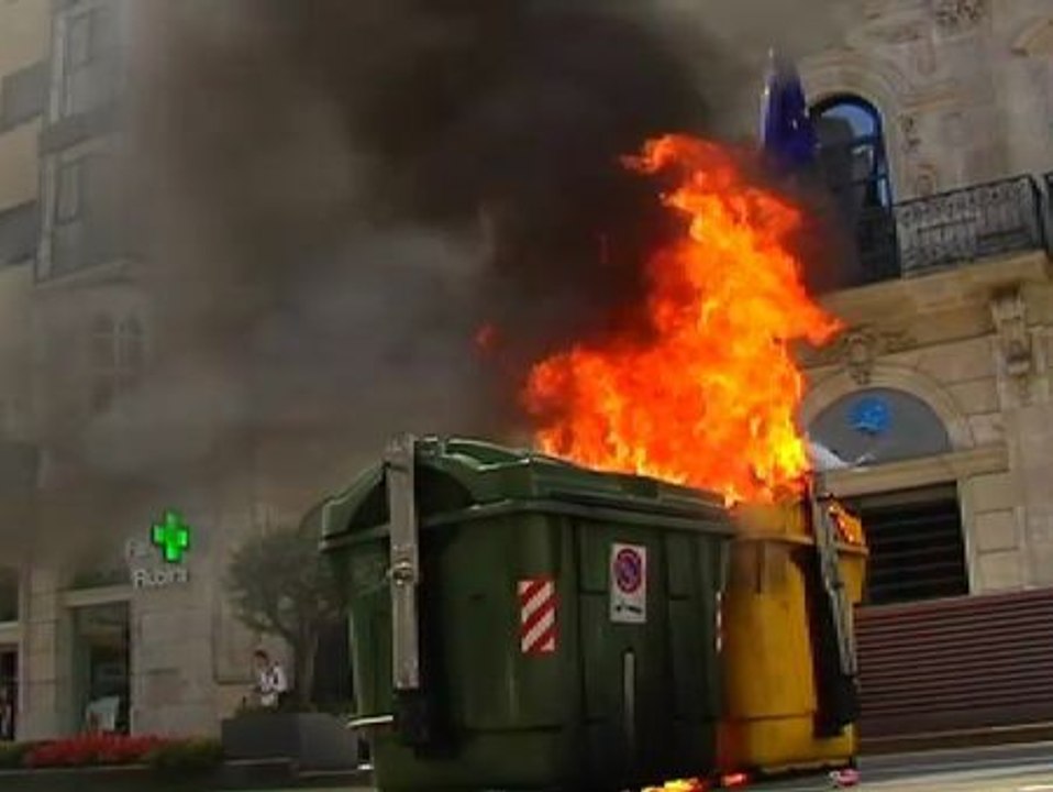 Los trabajadores de los astilleros privados protestan contra la devolución de ayudas fiscales