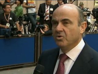 De Guindos: "Se pone de manifiesto la confianza en la estabilidad política en España"