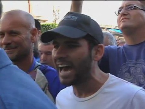 Protestas del sector naval por toda España