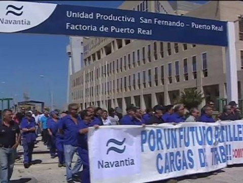 24 horas de huelga de los astilleros