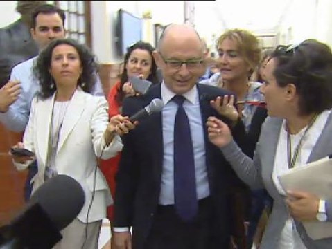 Rajoy y Montoro evitan pronunciarse sobre la bajada del IRPF anunciada por Monago