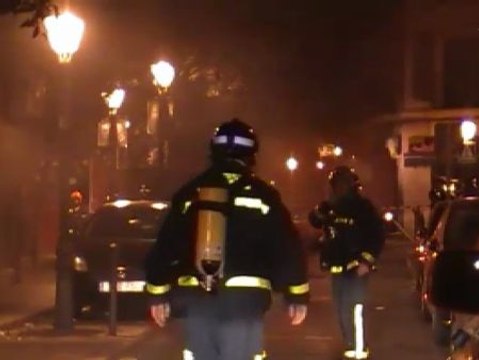 Incendio en el cableado eléctrico de Lavapiés