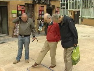 Fósiles de hasta 400 millones de años por las calles de Oviedo