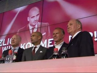 Guardiola: "Es un regalo entrenar al Bayern"