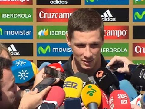 Fernando Torres: Siempre tenemos ganas de estar aquí
