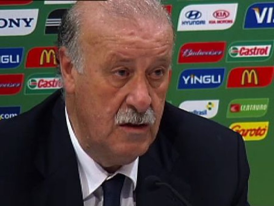 Del Bosque: "Hubiéramos tenido idéntico resultado con cualquier portero"