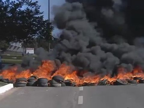 Barricadas de fuego contra la Copa Confederaciones