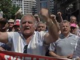Los jubilados griegos toman las calles