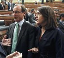 Alonso y Rodríguez escenifican el acuerdo PP-PSOE ante Europa