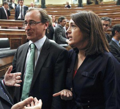 Alonso y Rodríguez escenifican el acuerdo PP-PSOE ante Europa