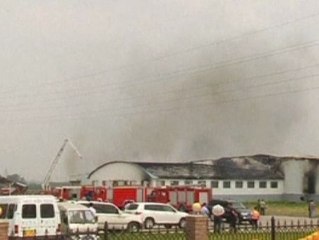 Un centenar de muertos en un incendio en un matadero en China